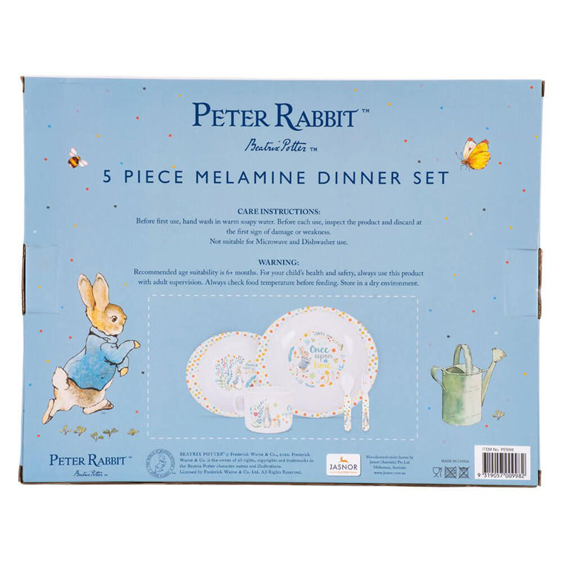 Beatrix Potter Classic Peter Rabbit Dinner Set (5 pieces)