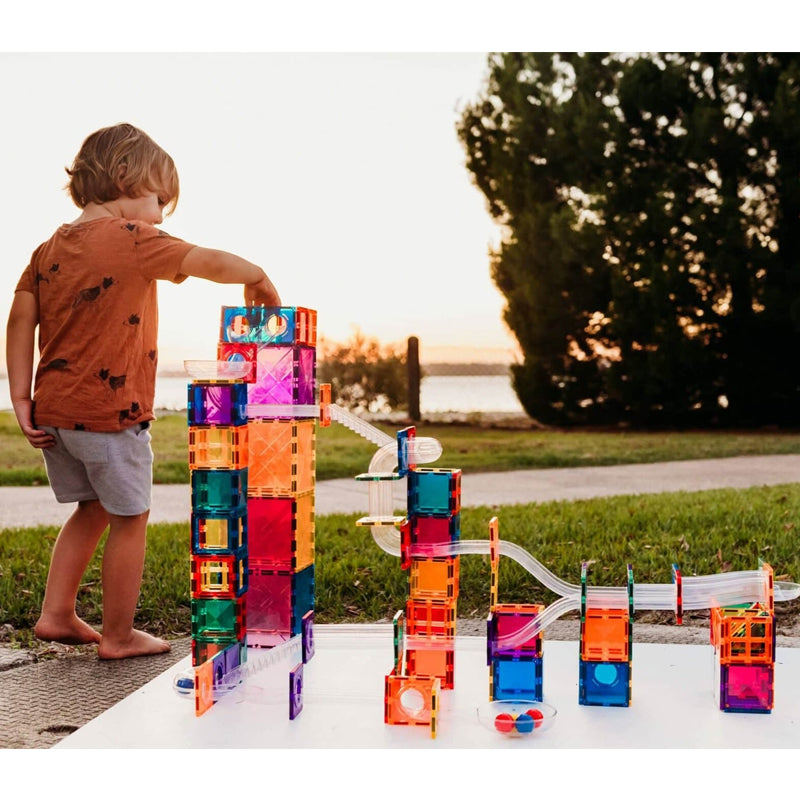 Connetix Rainbow Ball Run Pack 92 pc