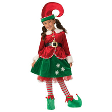 Elf Deluxe Girl Child Costume