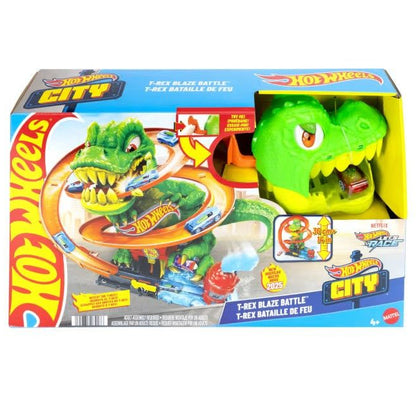 Hot Wheels T-Rex Blaze Battle