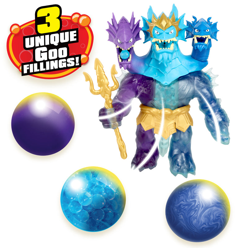 Heroes Of Goo Jit Zu Deep Goo Sea King Hydra Triple Goo Pack