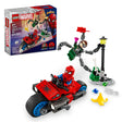 LEGO Marvel Motorcycle Chase: Spider-Man vs. Doc Ock 76275, (77-pieces)