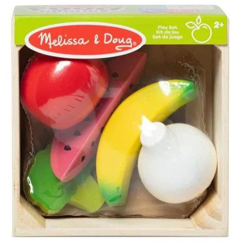 Melissa & Doug Wooden Food Groups Play Set Produce