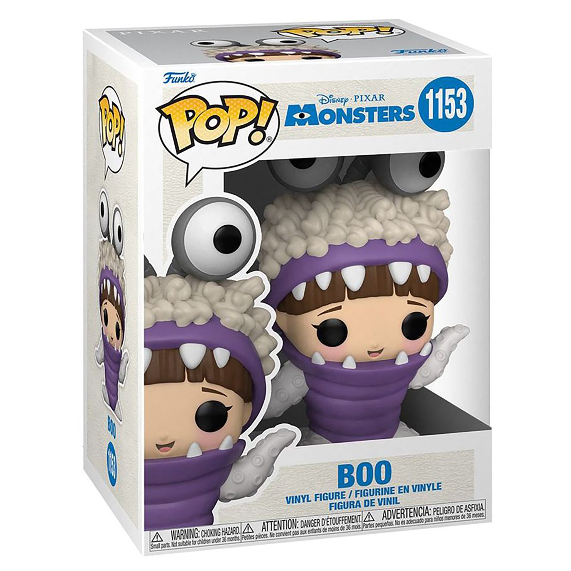 Funko Monsters Inc Boo with Hood 20th Anniversary Pop! Vinyl Figure