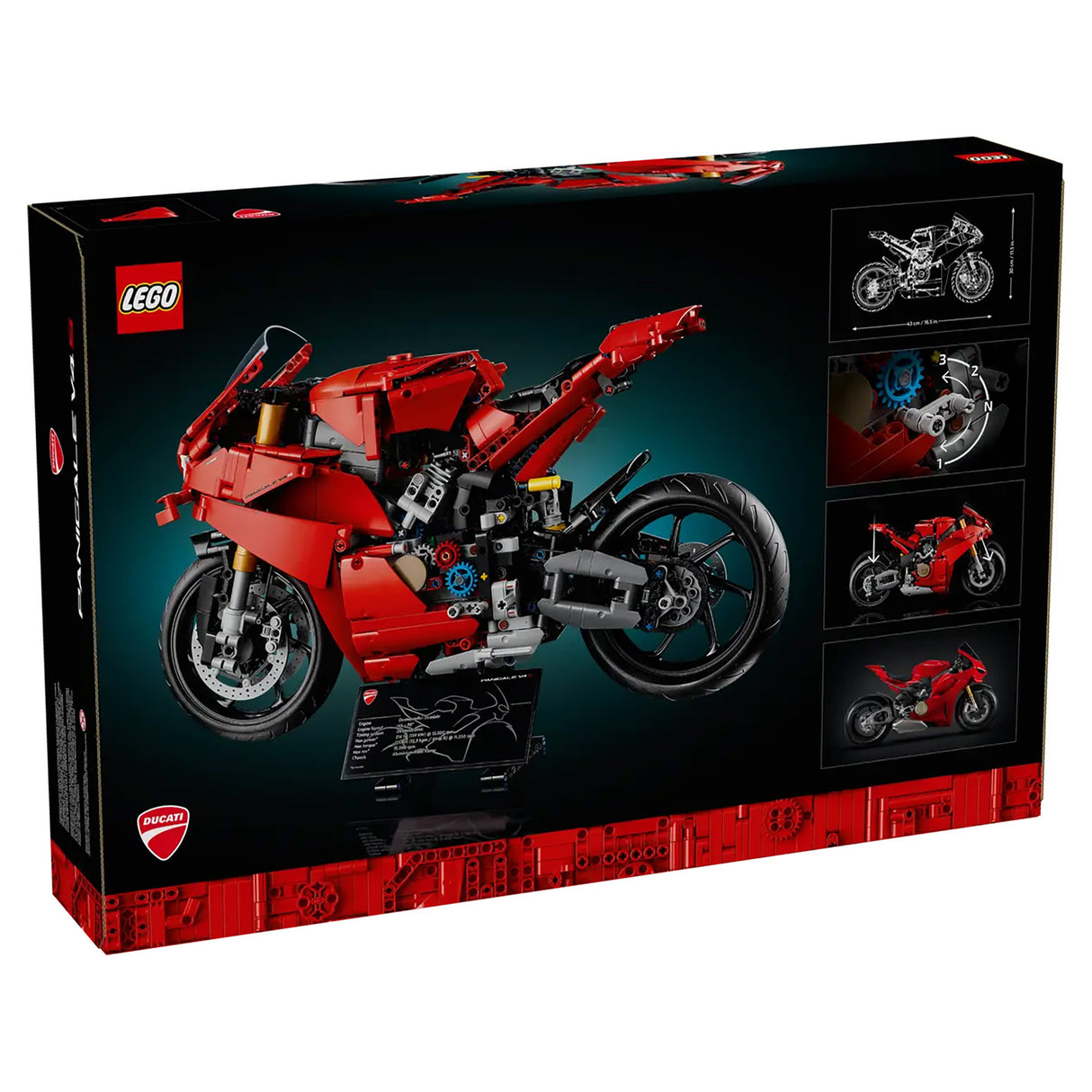 LEGO Technic Ducati Panigale V4 S Motorcycle 42202