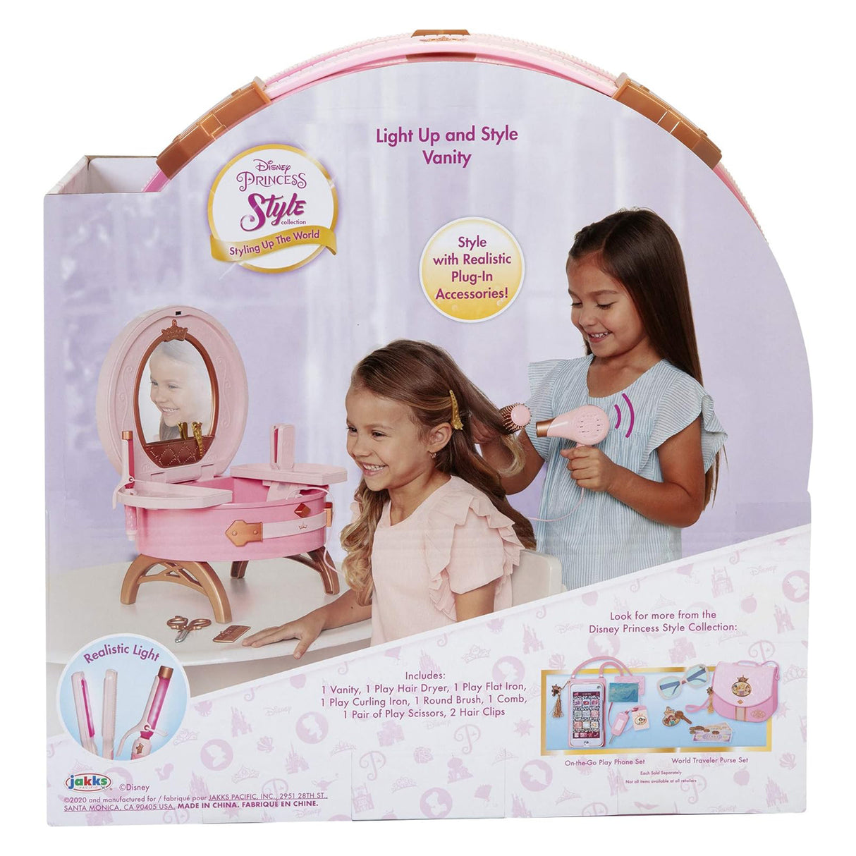 Disney Princess Style Collection Glam N Go Vanity