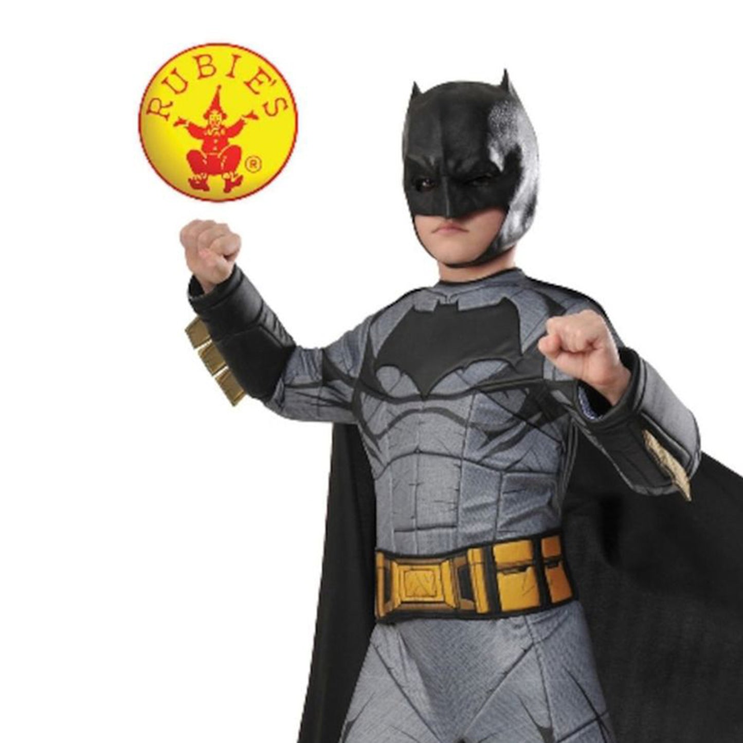 Rubies Batman Premium Costume, Grey (6-8 years)