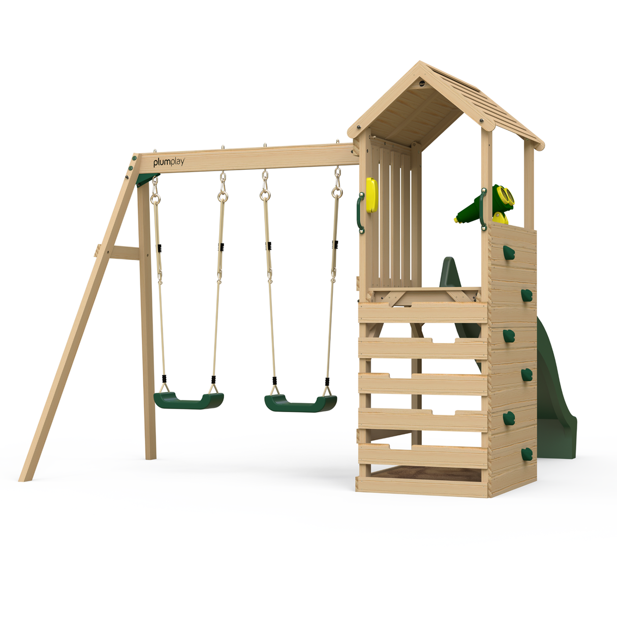 Plum Lookout Tower Play Centre with Swing Arm