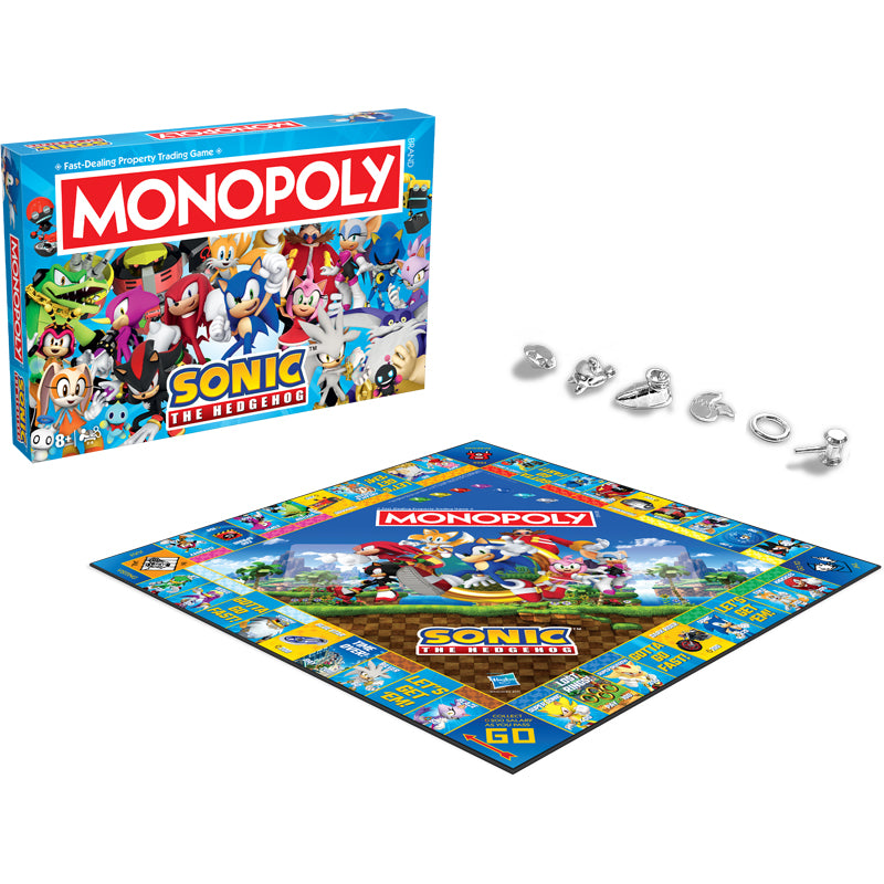 Monopoly Sonic the Hedgehog Board Game