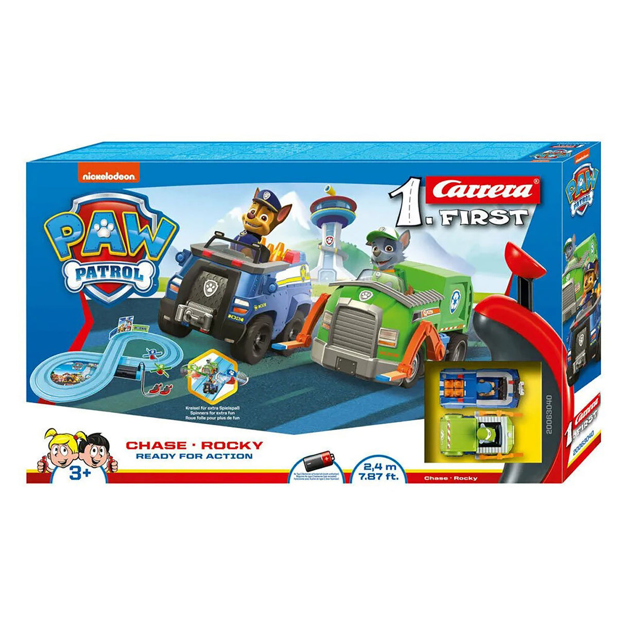 Carrera 63040 First Paw Patrol Ready for Action Slot Car Set