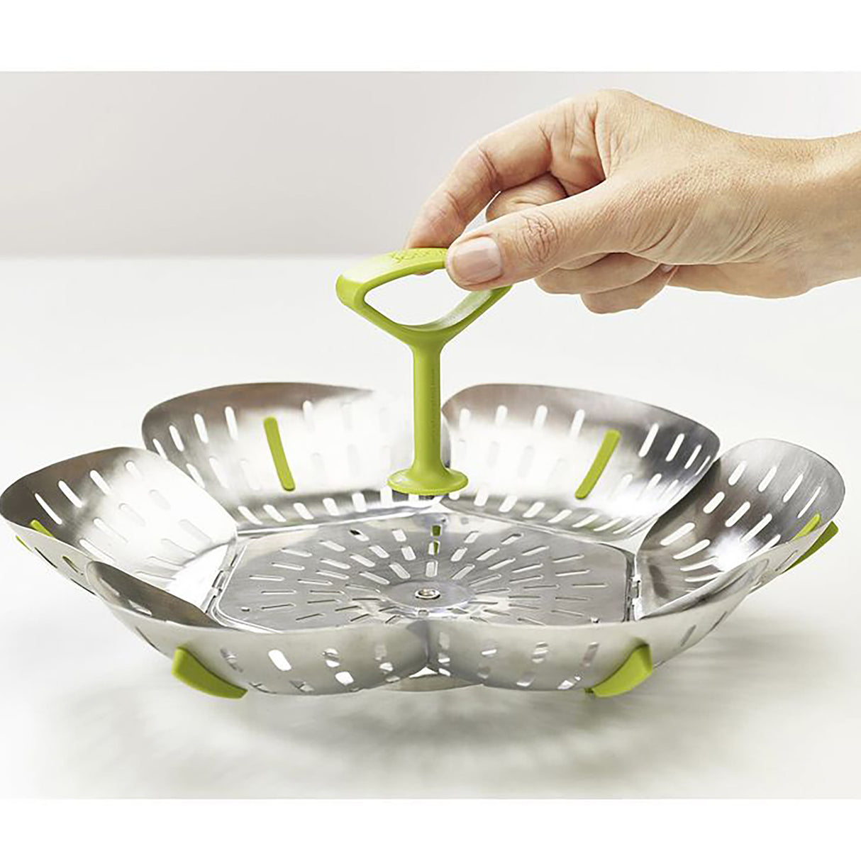 Joseph Joseph Bloom Folding Steamer Basket - Stainless Steel