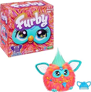 Furby Coral Plush Interactive Toy