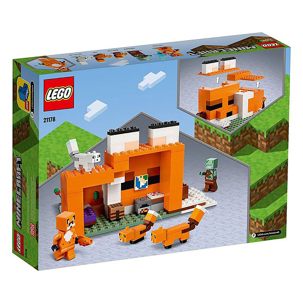 LEGO Minecraft The Fox Lodge 21178 (193 pieces)