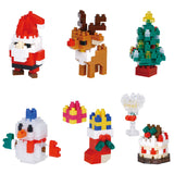 Nanoblock mininano Christmas 2024 Assorted Designs Building Set