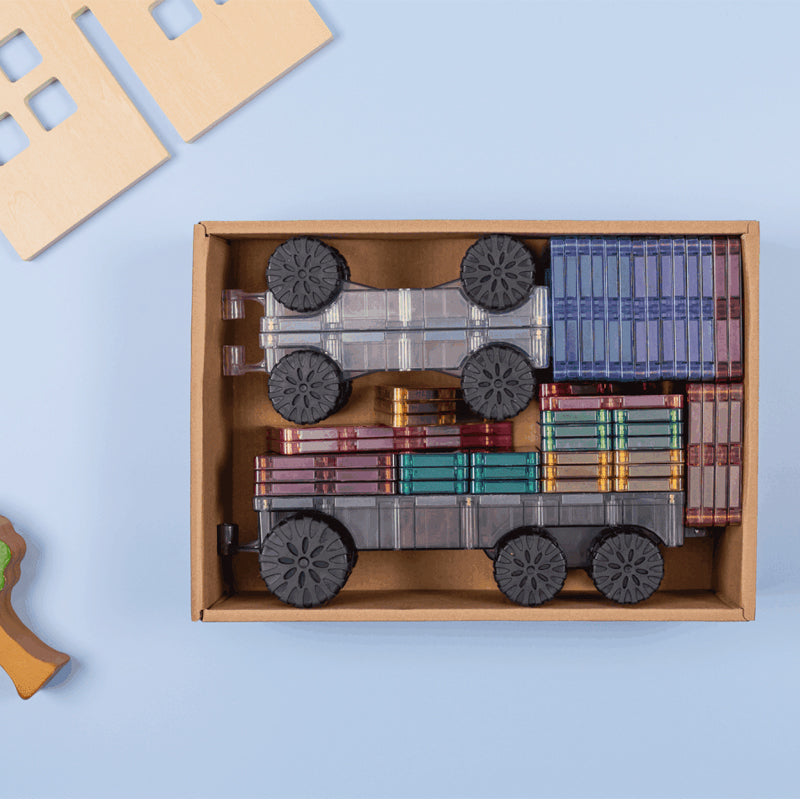 Connetix Pastel Transport Pack 50 pc