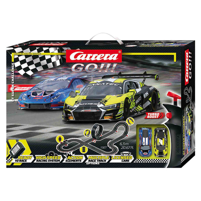 Carrera Go GT Super Challenge Slot Cars