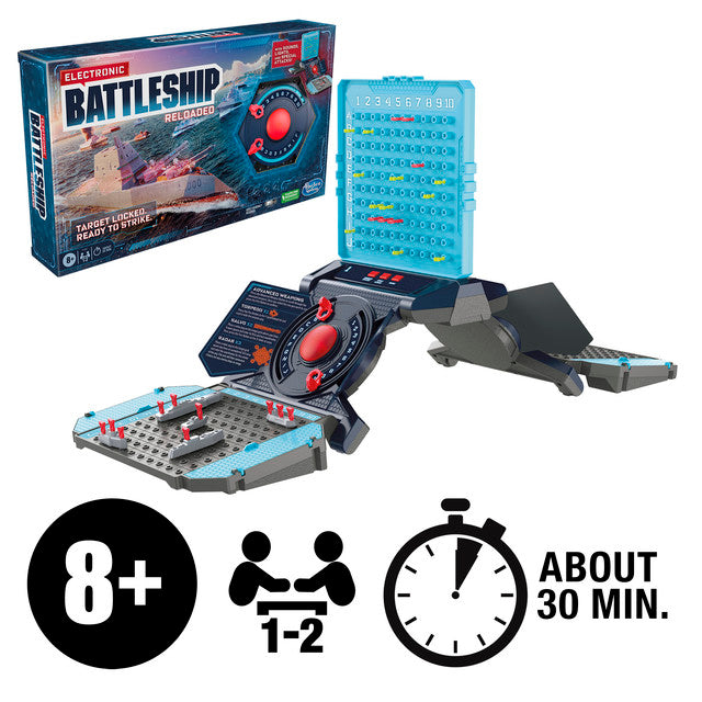 Battleship Reloaded Electronic Board Game