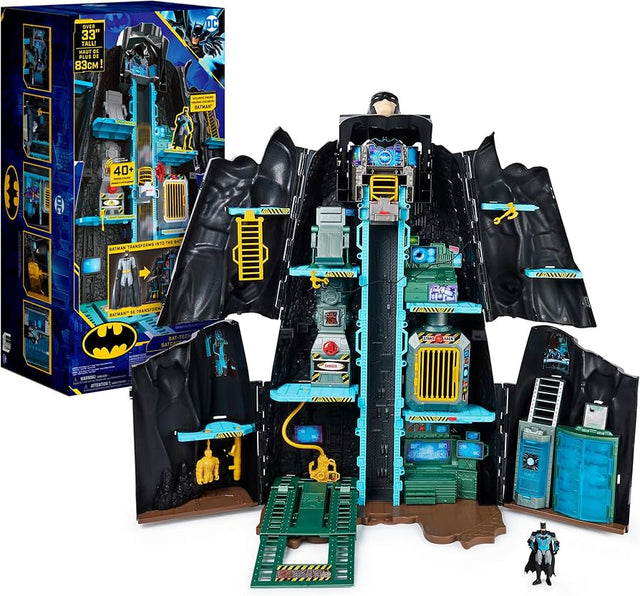 Batman Bat-Tech Batcave Giant Transforming Playset