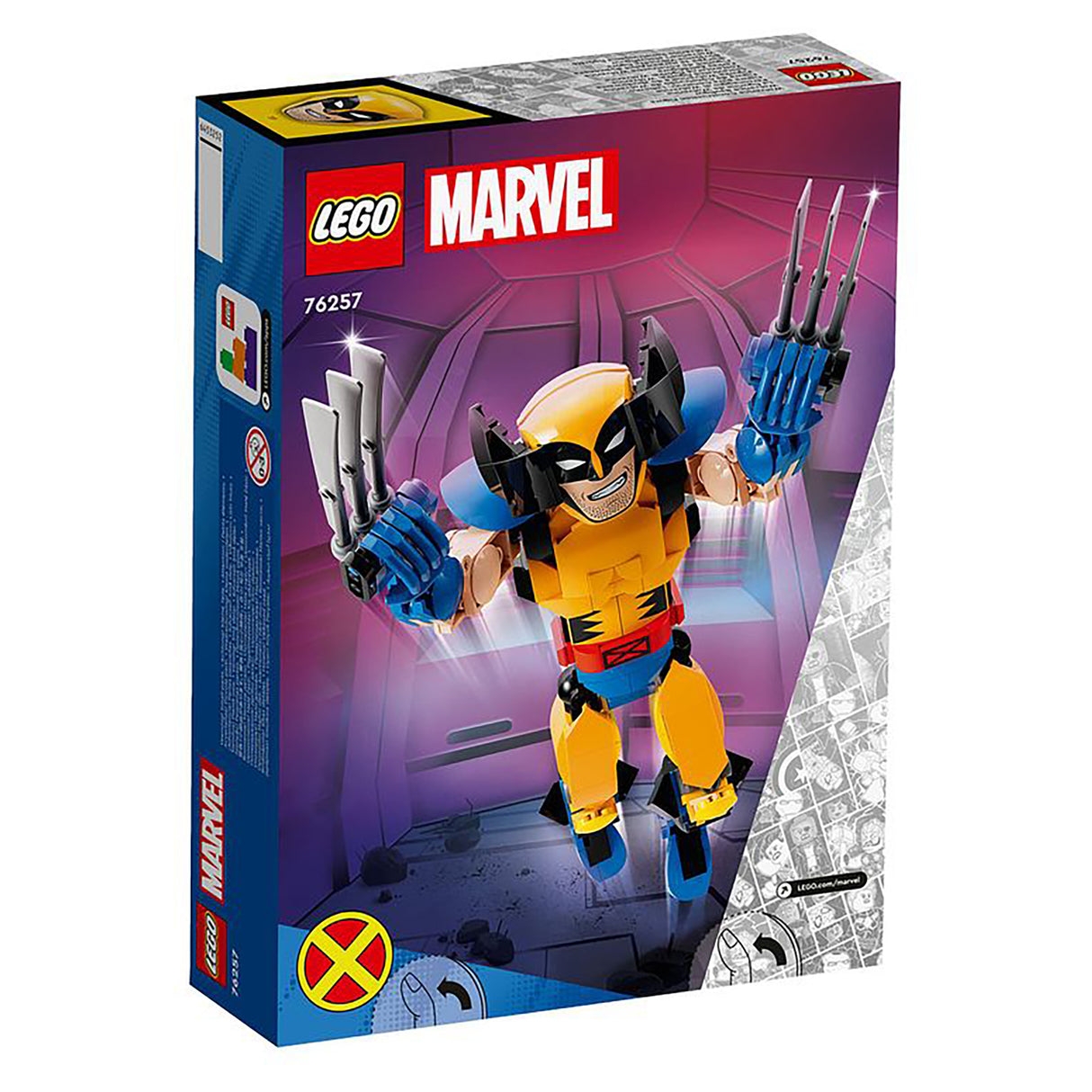 LEGO Marvel Wolverine Construction Figure 76257 (327 pieces)