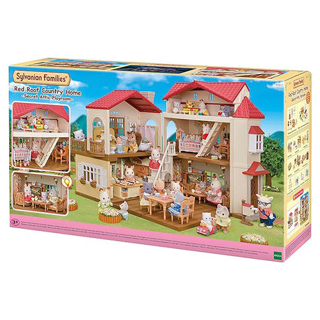 Sylvanian Families Red Roof Country Home with Attic