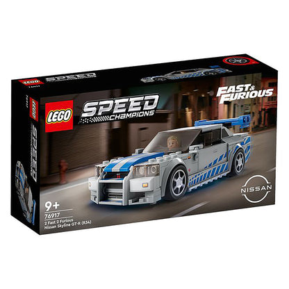 LEGO Speed Champions 2 Fast 2 Furious Nissan Skyline GT-R (R34) 76917 (319 pieces)
