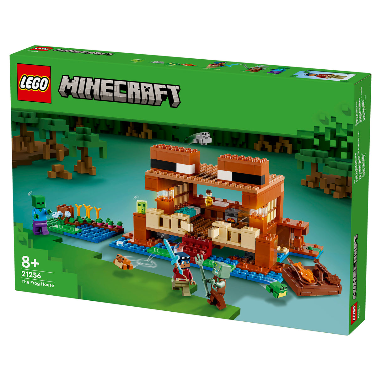 LEGO Minecraft The Frog House 21256, (400-pieces)