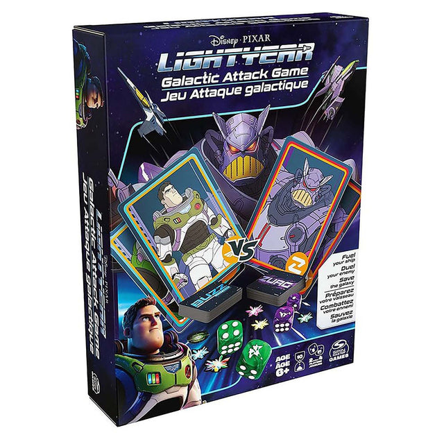 Disney Pixar Lightyear Galactic Attack Card Game