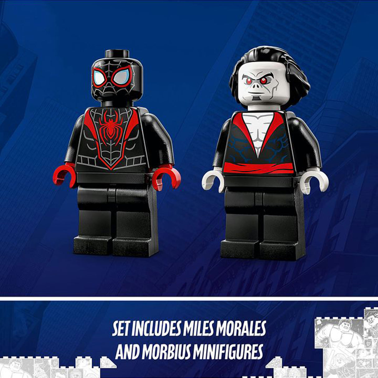 LEGO Marvel Miles Morales vs. Morbius 76244 (220 pieces)