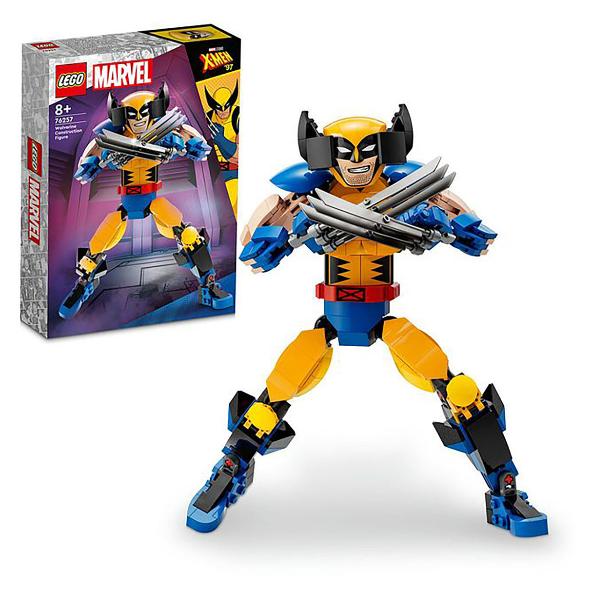 LEGO Marvel Wolverine Construction Figure 76257 (327 pieces)