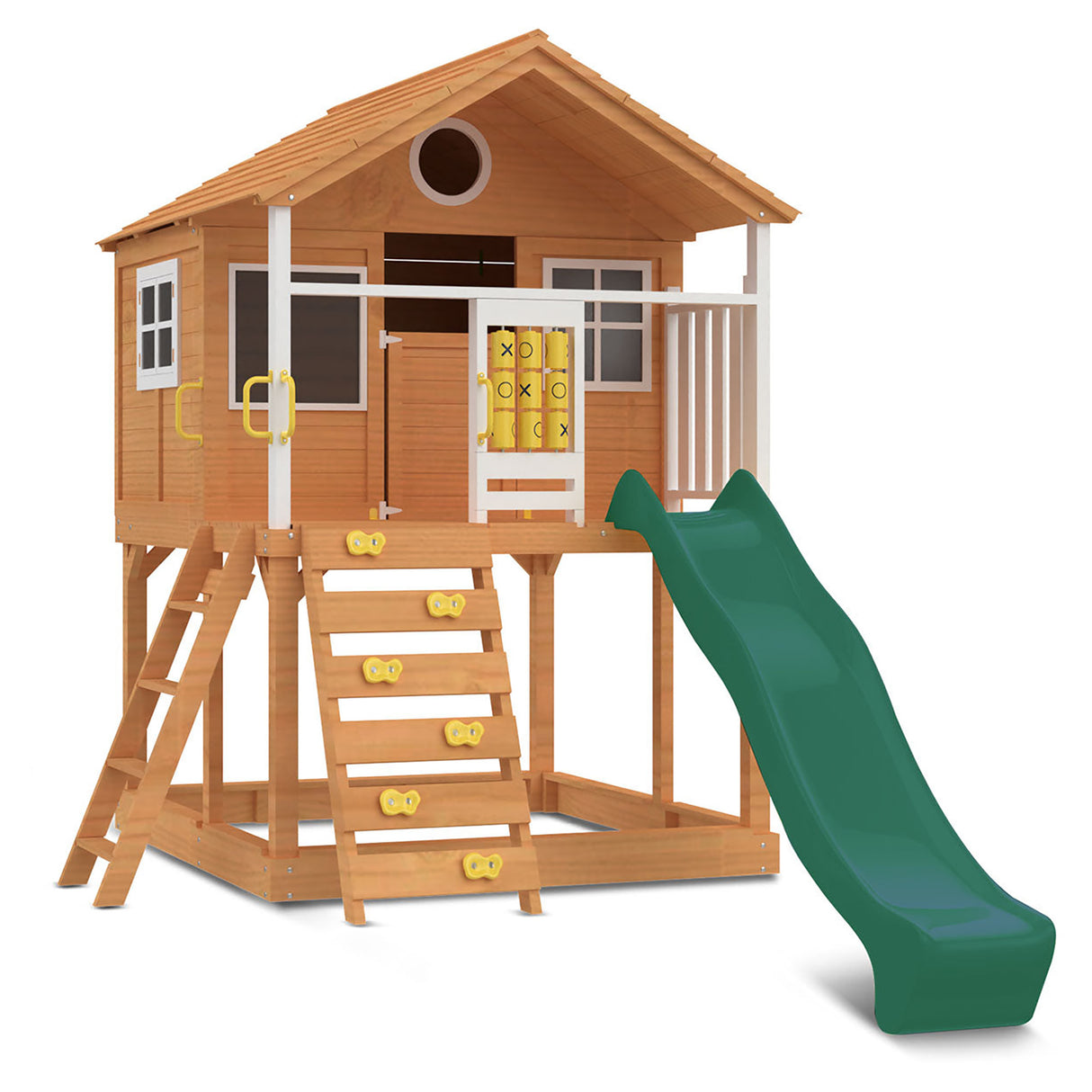 Lifespan Kids Warrigal Cubby House - Green Slide