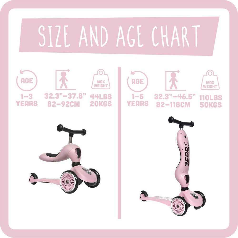 Scoot & Ride Highwaykick 1 Rose – Toys