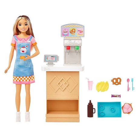 Barbie Skipper First Jobs - Doll and Snack Bar Playset HKD79