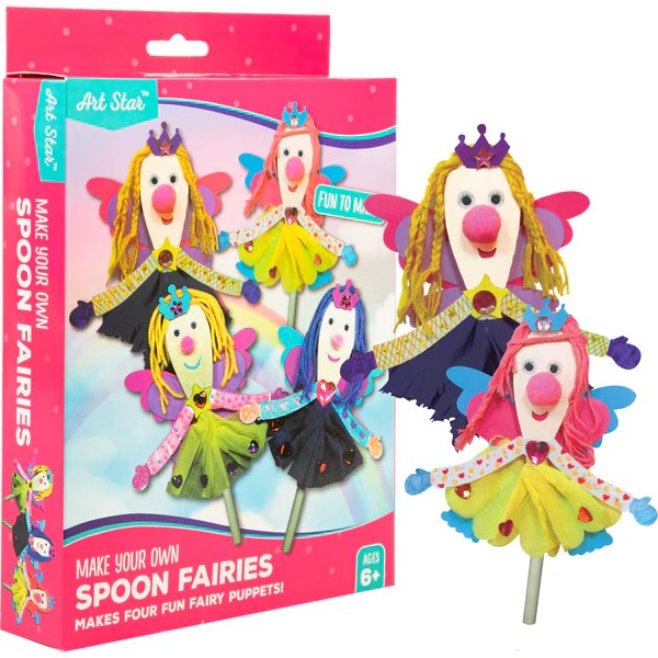 Art Star Make Your Own Spoon Fairies Makes 4