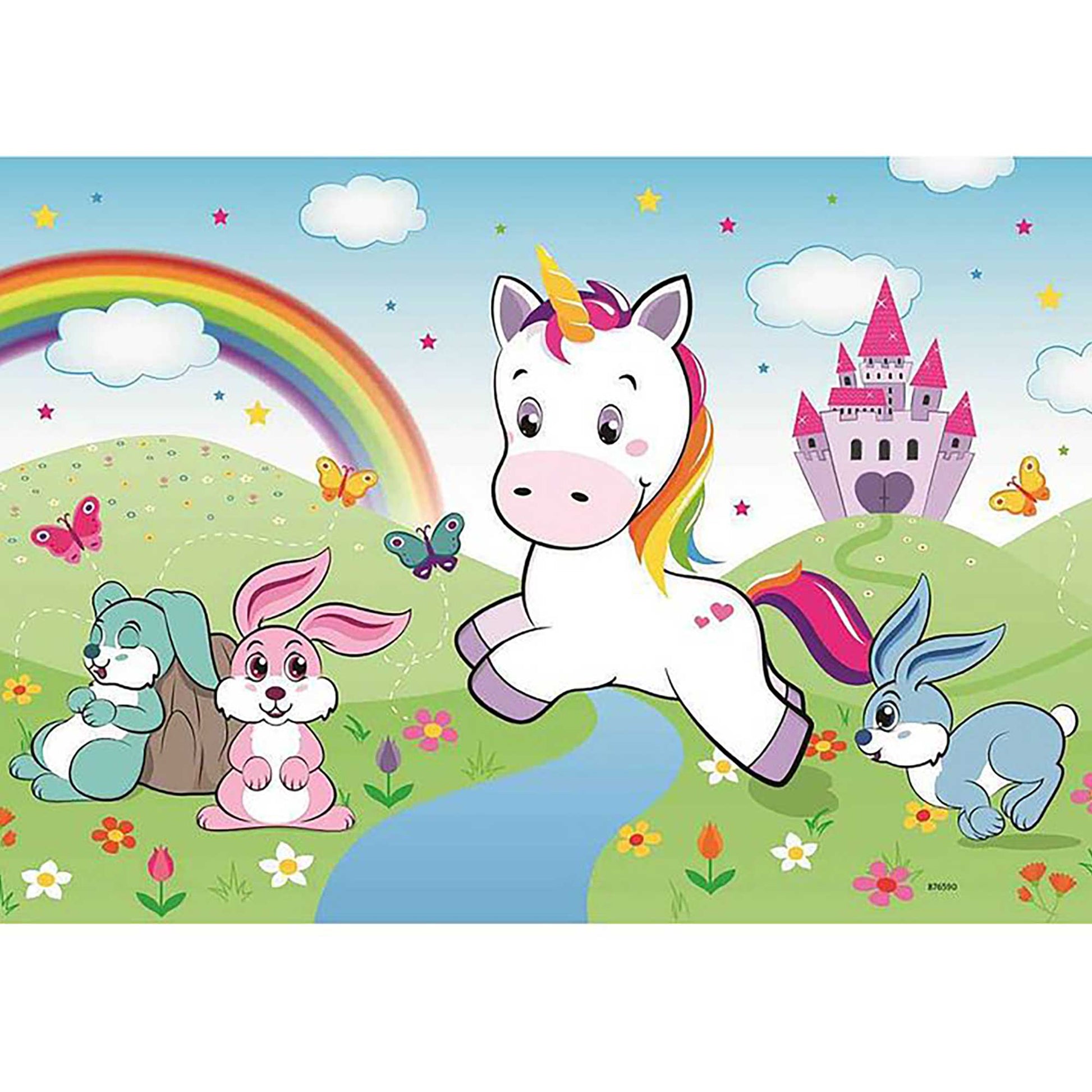 Ravensburger Fairytale Unicorn Jigsaw Puzzles (2x24 pieces)