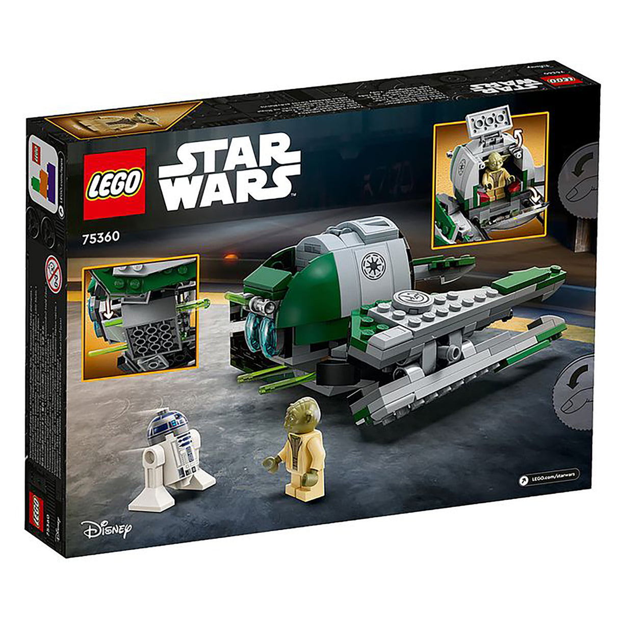 LEGO Star Wars The Clone Wars Yoda's Jedi Starfighter 75360 (253 pieces)