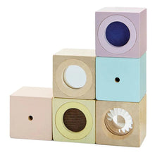 Plan Toys Sensory Blocks Pastel