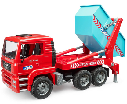 Bruder MAN TGA Skip Container