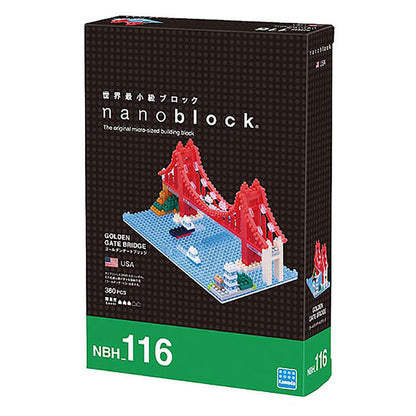 nanoblock Golden Gate Bridge (380 pieces)