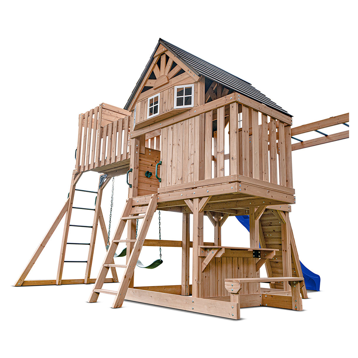 Lifespan Kids Kensington Play Centre Set with 2.2m Blue Slide