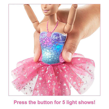 Barbie Dreamtopia Twinkle Lights Doll, Pink