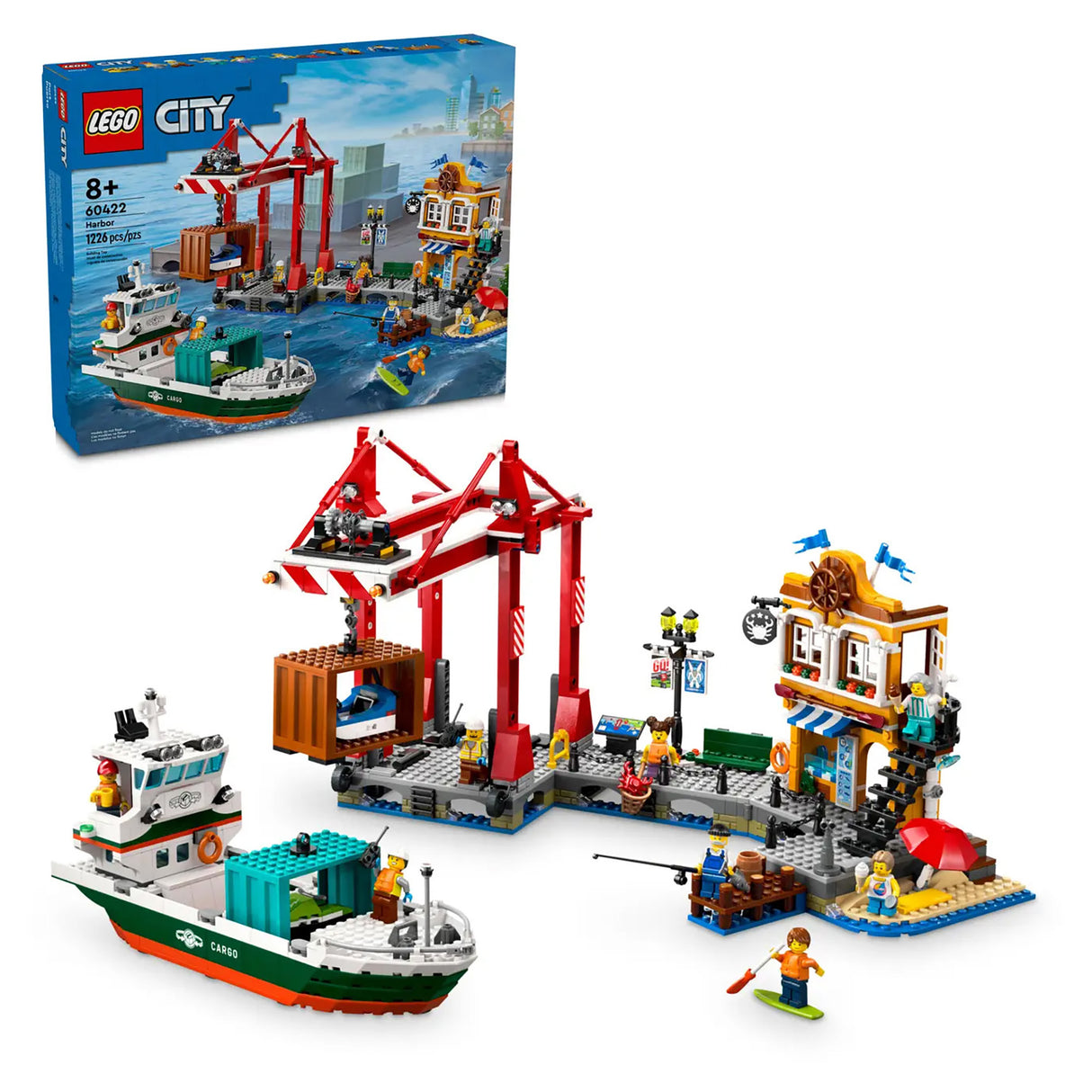 LEGO City Seaside Harbor with Cargo Ship 60422