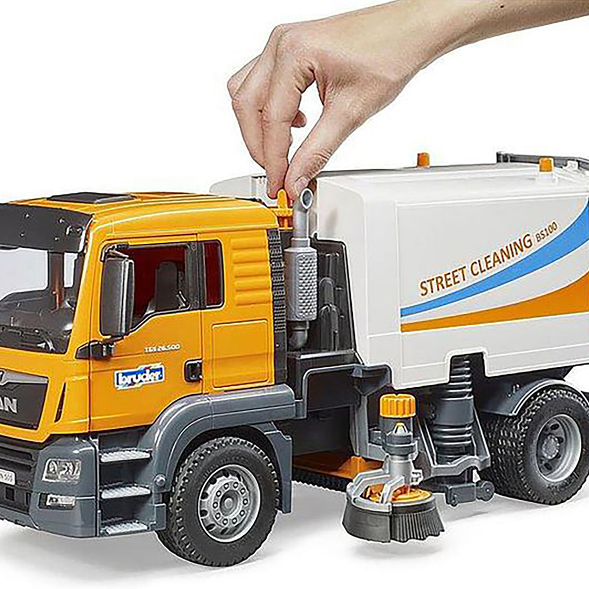 Bruder 1/16 MAN TGS Street Sweeper