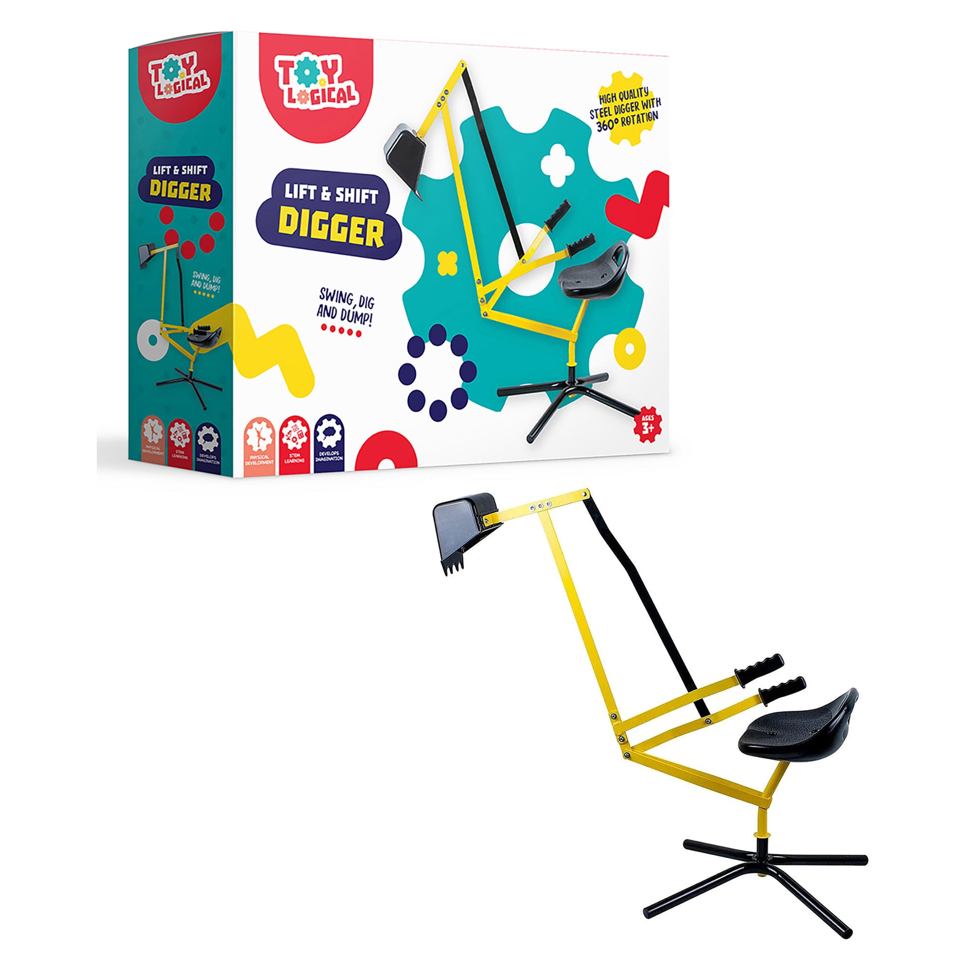 Toylogical Lift 'N' Shift Digger