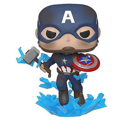 Funko Avengers 4: Endgame - Captain America with Mjolnir Pop! Vinyl Figure