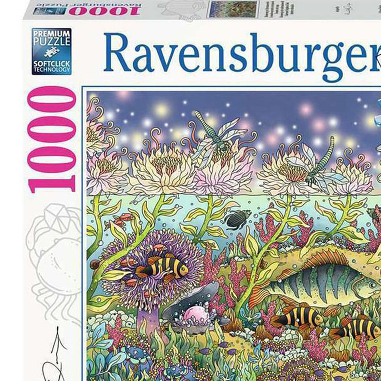 Ravensburger Underwater Kingdom At Dusk Jigsaw Puzzle (1000 pieces)