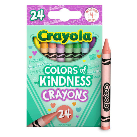Crayola colourss of Kindness Crayons (Pack of 24)