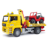 Bruder 1/16 Man Tga Breakdown Truck with Cross Country Vehicle