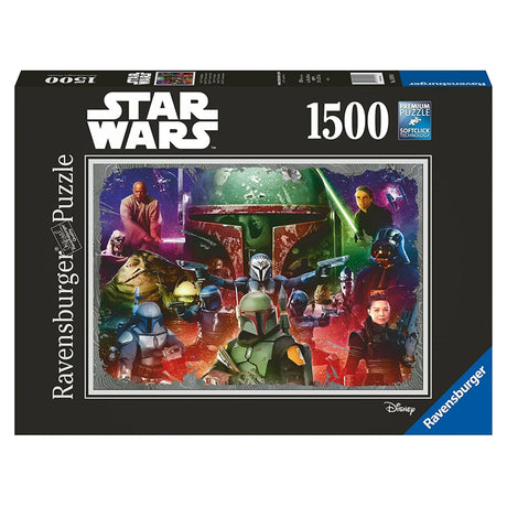 Ravensburger Star Wars Boba Fett Bounty Hunter 1500pc Jigsaw Puzzle