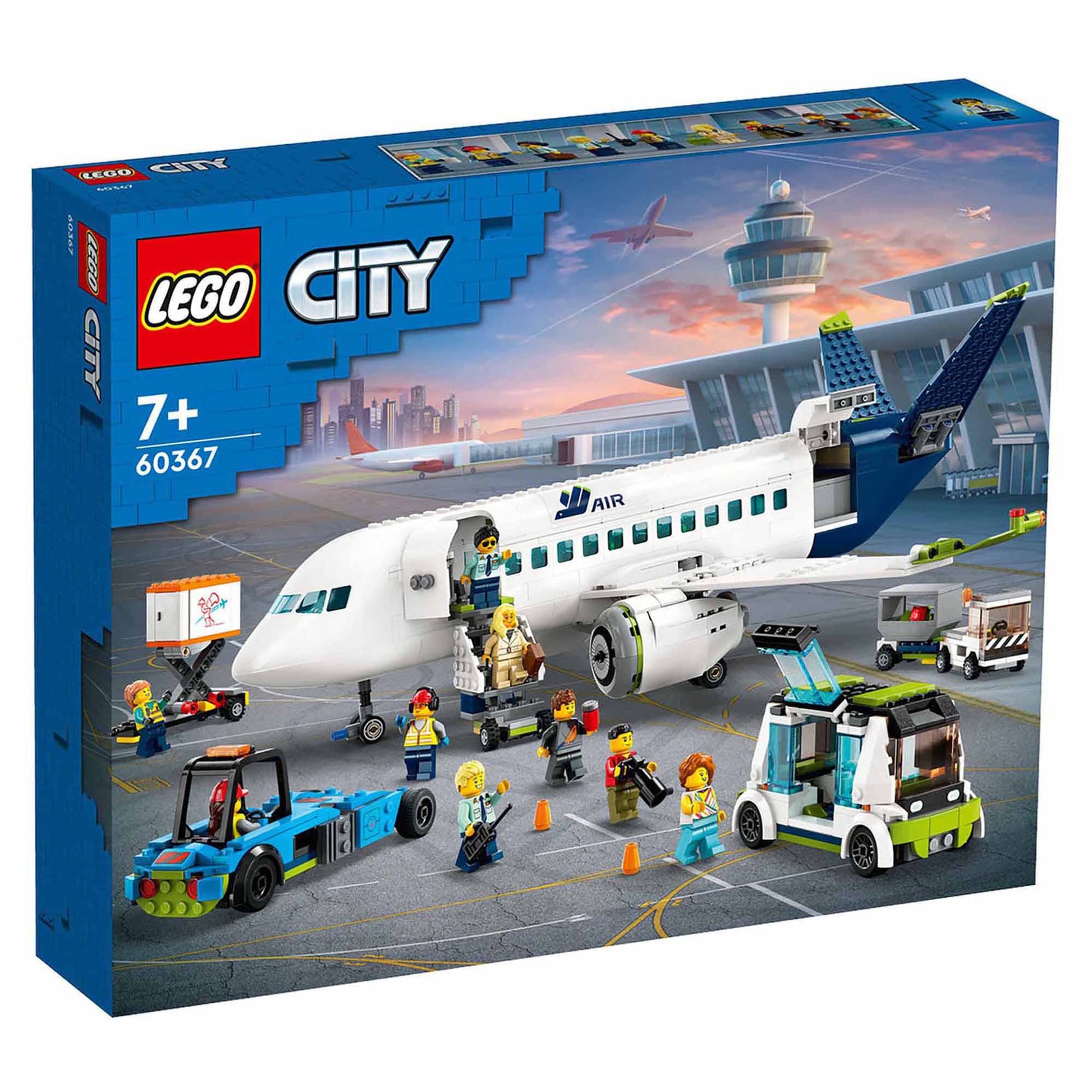 LEGO City Passenger Aeroplane 60367 (930 pieces)