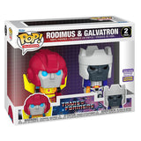 Funko Transformers Rodimus and Galvatron Sdcc 2023 Pop! Vinyl Figure (Pack of 2)